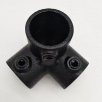 Malleable Cast Iron Pipe Fittings Side Outlet Elbow key clamp