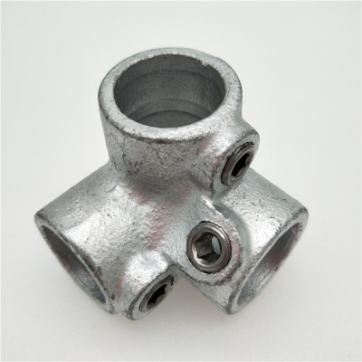 3 way 90 elbow pipe clamp for industrial decoration scaffolding style furniture