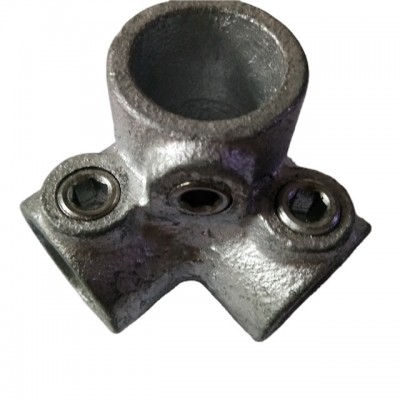 Malleable Cast Iron Side Outlet Elbow 3-Way pipe Fitting clamp