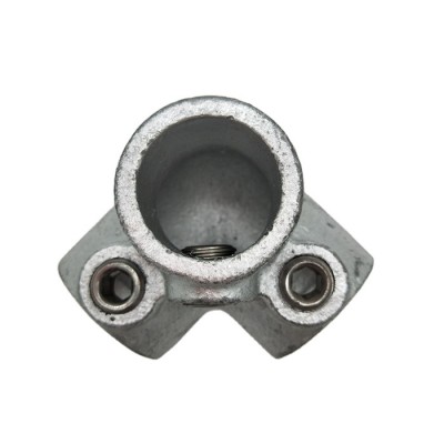 malleable cast iron key clamp pipe fittings elbow 3-way tee corner outlet fittings